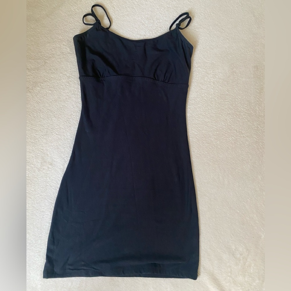 SPANX Spoil Me Cotton Shapewear. Black. Medium.